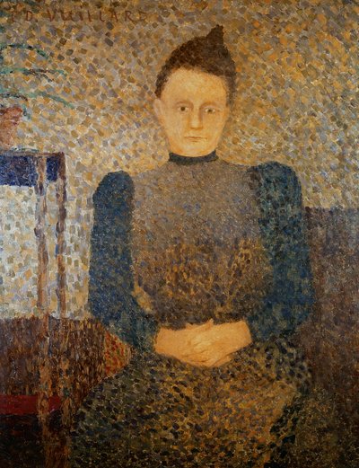 Portrait of Mlle Vuillard, Sister of the Artist, 1892-93 by Edouard Vuillard